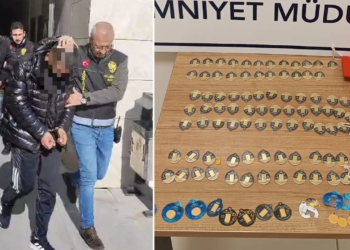 Kuyumculara sahte altın satan 2 kişi gözaltına alındı