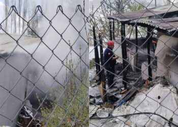 Prefabrik evde çıkan yangında 2 çocuk öldü