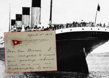 Titanik’te yazılan mektup 400 bin dolara satıldı