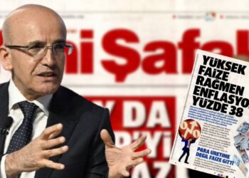 Yeni Şafak’ın hedefinde Mehmet Şimşek var: ‘Enflasyonu sadece yüzde 38’e düşürülebildi’