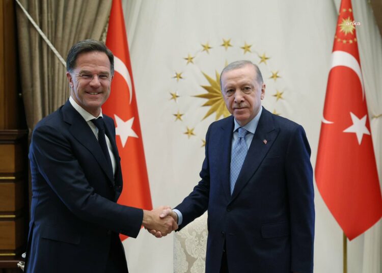 Cumhurbaşkanı Erdoğan, NATO Genel Sekreteri Rutte'yi kabul etti 1 Cumhurbaşkanı Erdoğan, NATO Genel Sekreteri Rutte’yi kabul etti