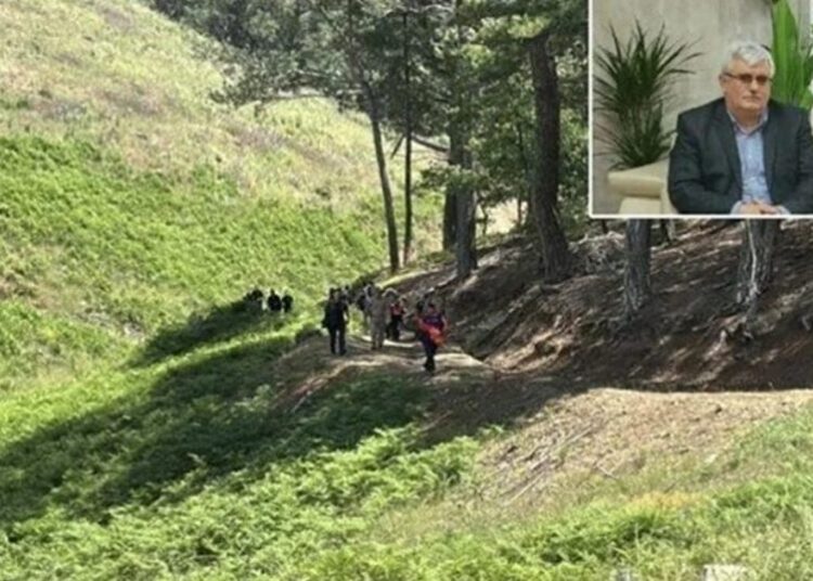 Doğa yürüyüşüne çıkan il müdürünün cansız bedeni bulundu