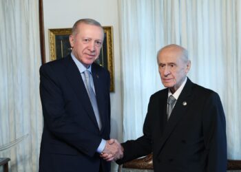 Cumhurbaşkanı Erdoğan, Devlet Bahçeli’yi ziyaret etti