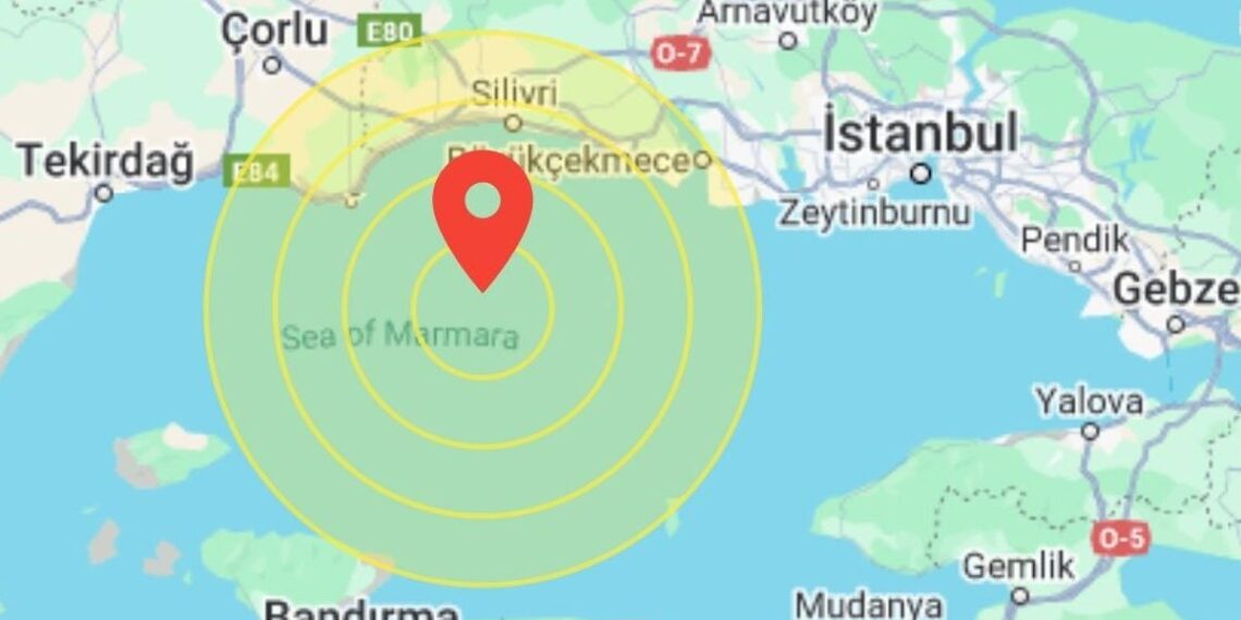 Anasayfa 66 Marmara Denizi’nde 4 büyüklüğünde deprem: İstanbul’da da hissedildi