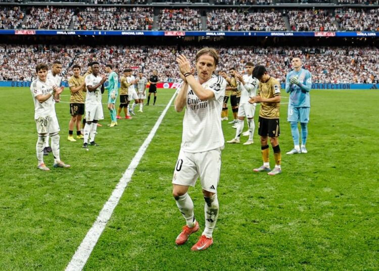 Efsane futbolcu Luka Modric'ten Real Madrid'e duygusal veda 1 Efsane futbolcu Luka Modric’ten Real Madrid’e duygusal veda