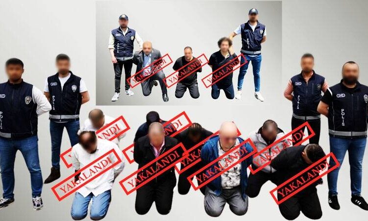 Kırmızı bültenle aranan uluslararası suçlular yakalandı