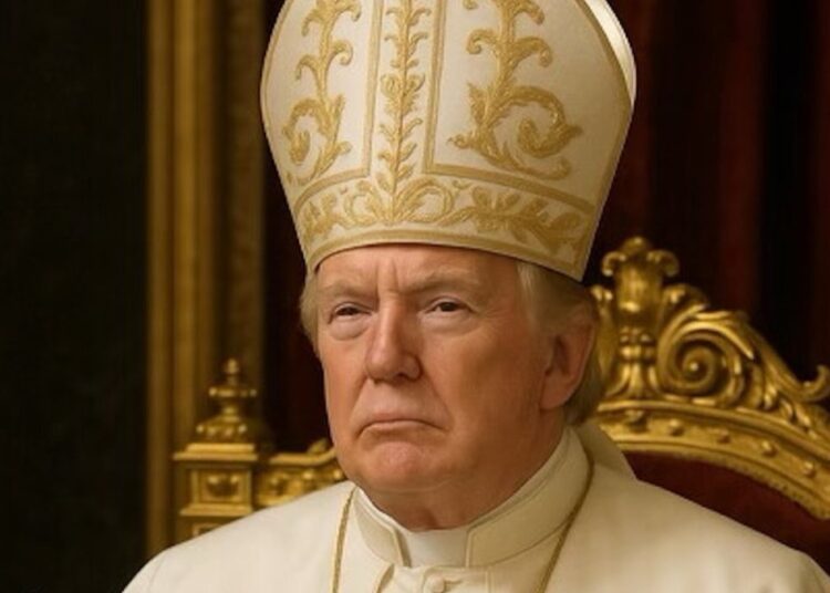 'En büyük hayalim' demişti: Trump, kendini yapay zekayla Papa yaptı 1 ‘En büyük hayalim’ demişti: Trump, kendini yapay zekayla Papa yaptı