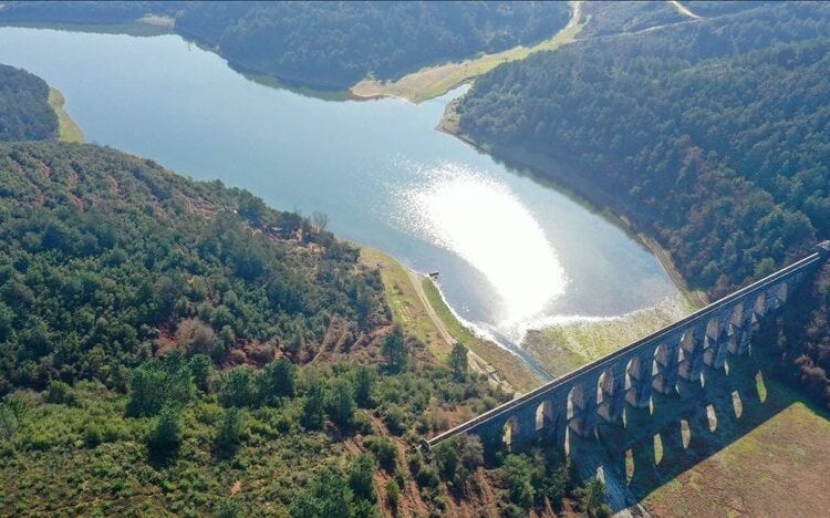 İstanbul'da barajların doluluk oranı yüzde 70'in altına düştü 1 İstanbul’da barajların doluluk oranı yüzde 70’in altına düştü