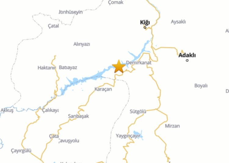 Depremlerin sürdüğü Bingöl gece yine sallandı