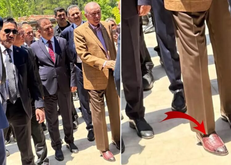 Erdoğan’ın ayakkabısı ile ilgili Saray’dan “yerli üretim” açıklaması