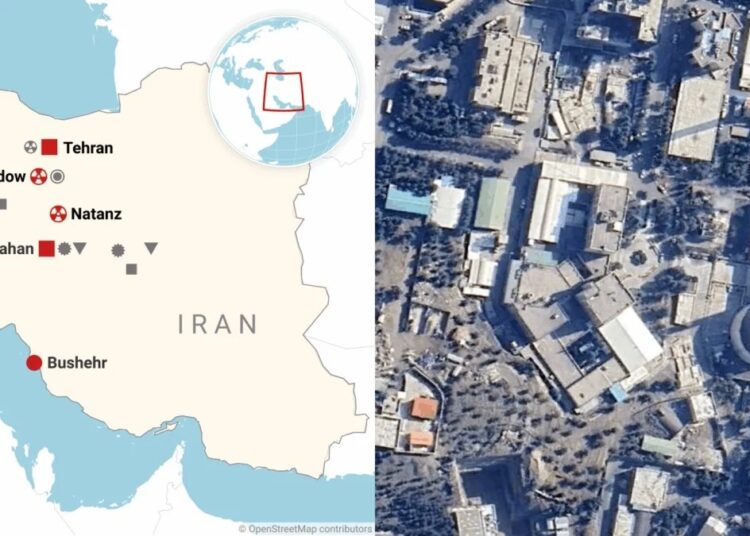 Savaşa dahil olan ABD İran’ın üç nükleer tesisini vurdu