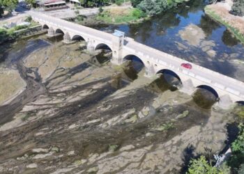 Tunca Nehri’nde su seviyesi kritik düzeye düştü  