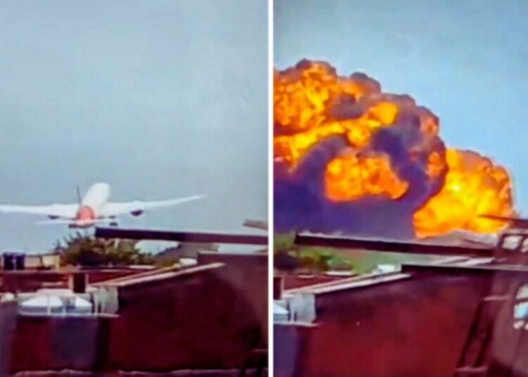 Uçak kazasından sadece bir yolcu kurtuldu