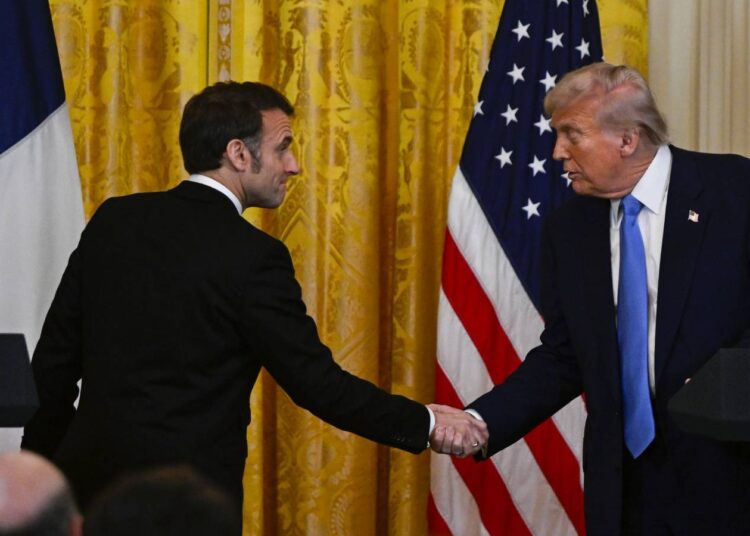 Filistin’i tanıyacaklarını duyuran Macron’a Trump’tan tepki: Onun sözünün bir ağırlığı yok