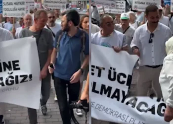 Eskişehir’de pankarta saldıran kişi, AKP Odunpazarı Kadın Kolları yöneticisi çıktı