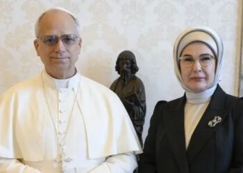 Emine Erdoğan’dan Papa 14. Leo’ya ‘Gazze’ çağrısı