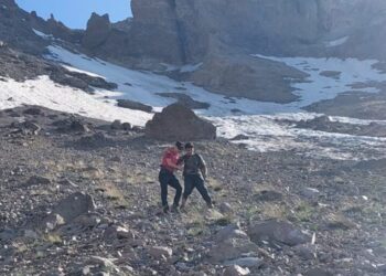 Erciyes Dağı’nda mahsur kalan amatör dağcı kurtarıldı