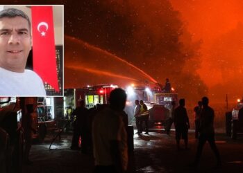 Ödemiş yangınında orman işçisi Ragıp Şahin hayatını kaybetti