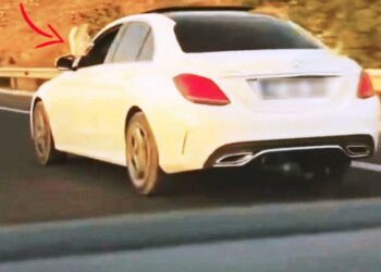 Ayaklarını camdan çıkarıp araç süren kişi savcı çıktı