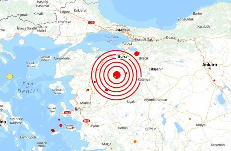 Sındırgı’da 4.0 şiddetinde deprem meydana geldi