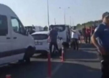 Beştepe’de Erdoğan’a Filistin protestosu: 5 gözaltı