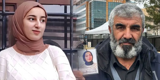 Rojin Kabaiş'in babası: Dosya örtbas edilmeye çalışılıyor 1 Rojin Kabaiş’in raporundaki 2 erkek DNA’sı: ‘10 aydır araştırılıyor, demek ki o kişiler suçlu’