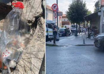 Kıraathaneye tuz ruhlu saldırı, 1 kişi yaralandı