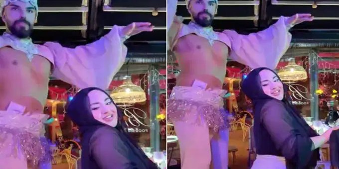 Dans eden başörtülü kadın tutuklandı, zenneye yurt dışı yasağı 1 Dans eden başörtülü kadın tutuklandı, zenneye yurt dışı yasağı