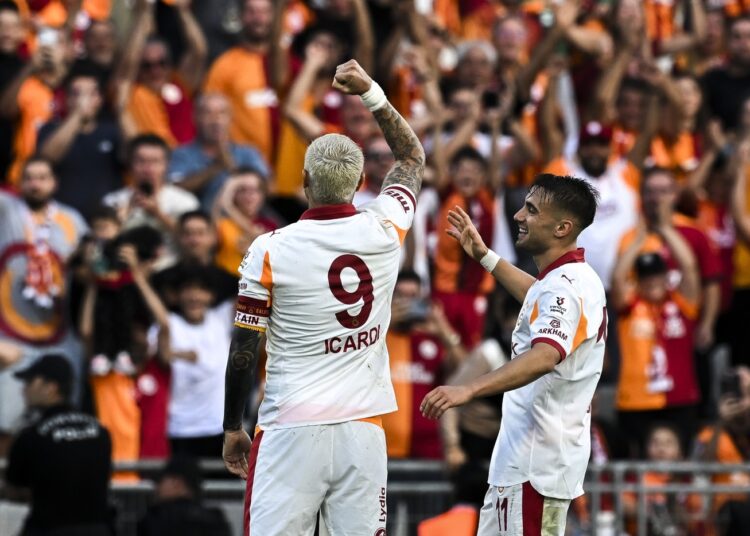 Eyüpspor'u 2 golle geçen Galatasaray 5'te 5 yaptı 1 Eyüpspor’u 2 golle geçen Galatasaray 5’te 5 yaptı