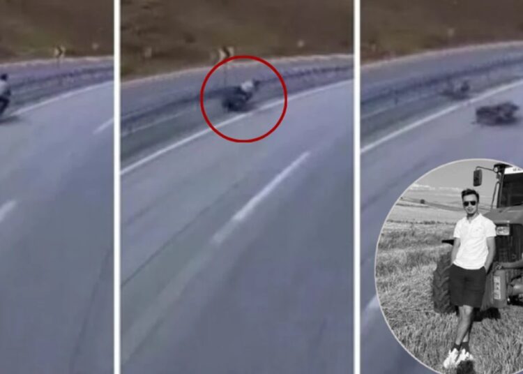 Yeni aldığı motosikletle bariyerlere çarpıp yaşamını yitirdi