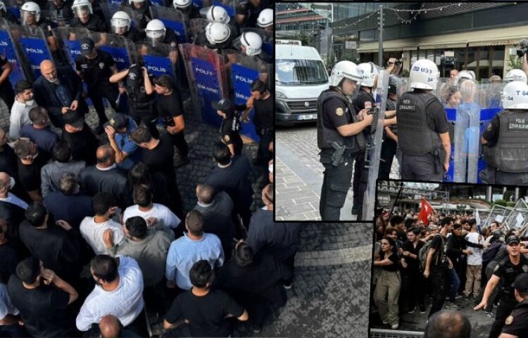CHP İstanbul İl Başkanlığı'nda protestolara katılan 10 kişi gözaltına alındı 1 CHP İstanbul İl Başkanlığı’nda protestolara katılan 10 kişi gözaltına alındı