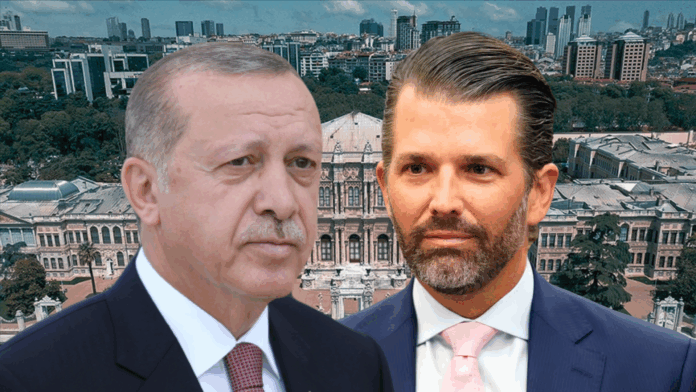 Özgür Özel 'gizlice görüştüler' demişti: Trump’ın oğlunun Erdoğan’la görüşmesi doğrulandı 1 Özgür Özel ‘gizlice görüştüler’ demişti: Trump’ın oğlunun Erdoğan’la görüşmesi doğrulandı