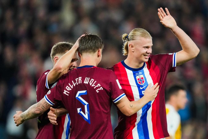 Dünya Kupası Avrupa Elemelerinde tarihi skor: Haaland gol oldu yağdı 1 Dünya Kupası Avrupa Elemelerinde tarihi skor: Haaland gol oldu yağdı