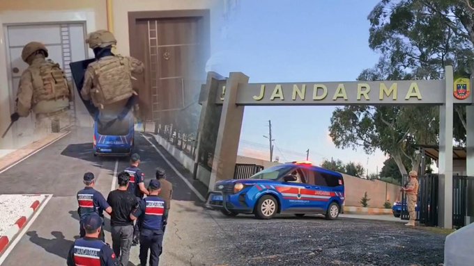 Jandarma'dan 34 ilde operasyon; 51 IŞİD şüphelisi yakalandı 1 Jandarma’dan 34 ilde operasyon; 51 IŞİD şüphelisi yakalandı