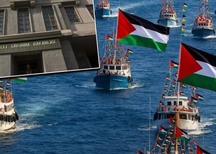 MSB, Sumud Filosu’nun yakından takip edildiğini duyurdu