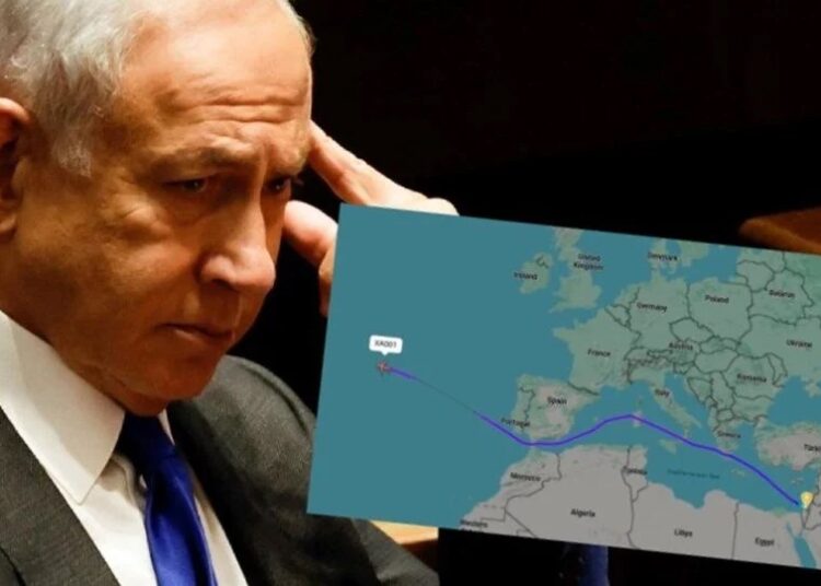 Netanyahu, tutuklanma endişesiyle rota değiştirdi