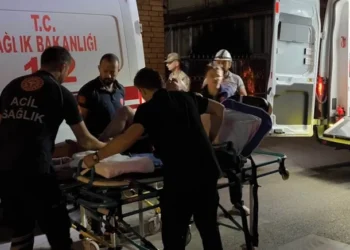 Orduevinde yangın: 16 asker hastaneye kaldırıldı