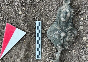 Satala Antik Kenti’nde Mısır Tanrıçası İsis’in bronz büstü bulundu