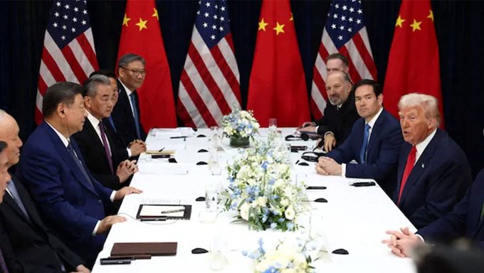 Trump ile Şi, Güney Kore'de buluştu: "Fantastik bir ilişki kuracağımıza inanıyorum" 1 Trump ile Şi, Güney Kore’de buluştu: “Fantastik bir ilişki kuracağımıza inanıyorum”