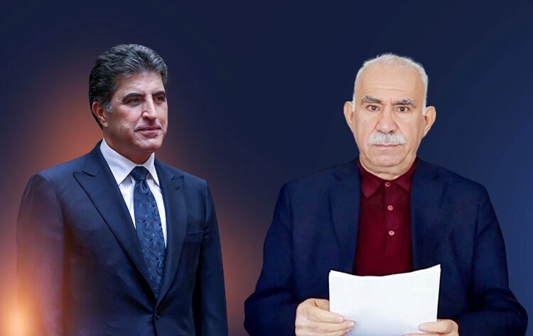 Öcalan'dan Barzani'ye mektup iddiası: "Liderlik üstlenmeniz büyük önem taşıyor" 1 Öcalan’dan Barzani’ye mektup iddiası: “Liderlik üstlenmeniz büyük önem taşıyor”