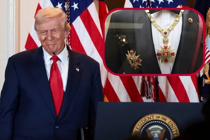 Güney Kore’den Trump’a altın taçlı karşılama: ‘Barış Elçisi’ ünvanıyla devlet nişanı takdim edilecek 1 Güney Kore’den Trump’a altın taçlı karşılama: ‘Barış Elçisi’ ünvanıyla devlet nişanı takdim edilecek