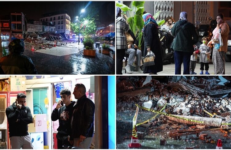 Depremde 4 bina yıkıldı, 26 kişi yaralandı 1 Depremde 4 bina yıkıldı, 26 kişi yaralandı
