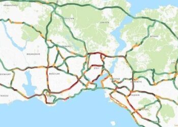 Deprem sonrası İstanbul trafiğinde yoğunluk yüzde 67’ye çıktı