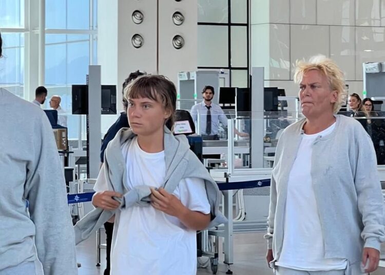 İsrail, Greta Thunberg’in de aralarında bulunduğu 171 aktivisti sınır dışı etti 