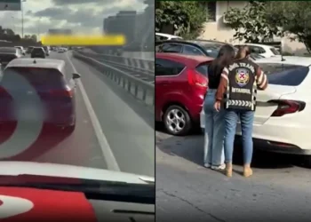 Ambulansa yol vermeyen sürücü yakalandı: İşte verilen ceza