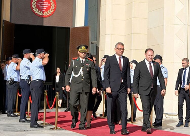 KKTC Cumhurbaşkanı Erhürman Cumhurbaşkanlığı Sarayı’nı halka açtı