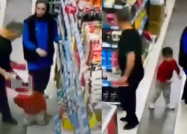 Tepki çekmişti: Markette 5 yaşındaki çocuğu tekmeleyen kişi tutuklandı 1 Tepki çekmişti: Markette 5 yaşındaki çocuğu tekmeleyen kişi tutuklandı