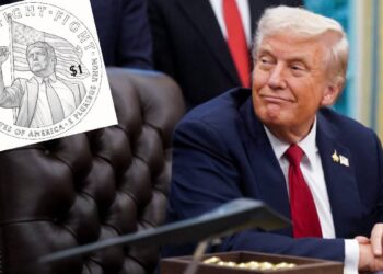 250’nci yıl anısına Trump’ın portresinin yer aldığı 1 dolarlık madeni para basılacak