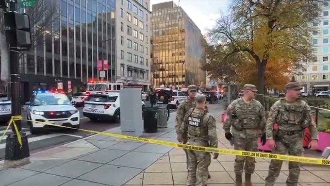 Washington’da iki Ulusal Muhafız öldürüldü: Trump'tan "terör eylemi" açıklaması 1 Washington’da iki Ulusal Muhafız öldürüldü: Trump’tan “terör eylemi” açıklaması