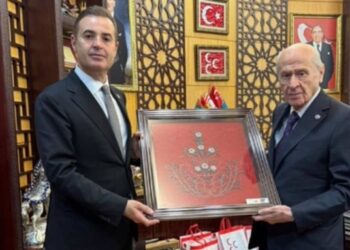 CHP’li Balıkesir Büyükşehir Belediye Başkanı Ahmet Akın’dan Bahçeli’ye ziyaret
